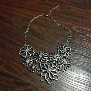 Lia Sophia flower necklace
